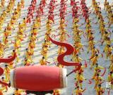 傳統(tǒng)腰鼓“韻動(dòng)”校園