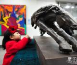 《僑情心畫(huà)·翰墨草原》美術(shù)作品展在內(nèi)蒙古開(kāi)展 圖