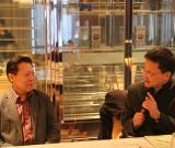 臺(tái)灣沈春池文教基金會(huì)秘書長(zhǎng)陳春霖與中硯聯(lián)領(lǐng)導(dǎo)在京會(huì)談