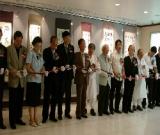 中韓書法二人展在首爾中國文化中心開幕