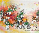 中韓藝術家共同描繪“東方家園”