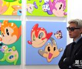 韓國歌手T.O.P.出席“藝術登陸新加坡”預展