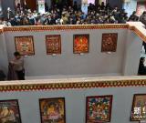 西藏舉行唐卡欽孜派傳承人精品展