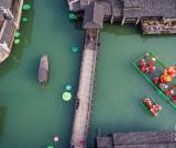 千年古鎮(zhèn)“水燈會” 傳統(tǒng)花燈迎新春