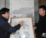 畫筆繪就精彩人生