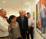 突尼斯舉辦中國(guó)主題油畫展 組圖