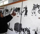 李環(huán)秀和她的剪紙講堂 圖