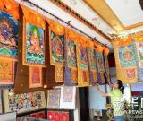 甘肅夏河：大力發(fā)展“甘南藏族唐卡” 圖