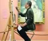 畫家陳丹青在維也納臨摹名作(圖)