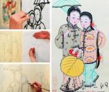 高密撲灰年畫有500年歷史 需經(jīng)50多道工序