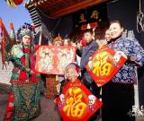 北京延慶：貼“門神”迎春節(jié)