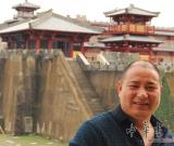 朱小勝：水田映山 落木鋪石