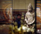 大型文物展“絲綢之路”國博開幕 圖