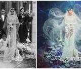 澳藝術家利用上世紀舊照創(chuàng)作超現(xiàn)實畫作 圖