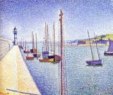 法國新印象派畫家仰慕早年莫奈(組圖)