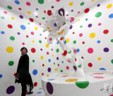 日本藝術(shù)家草間彌生個(gè)展上海開展 圖