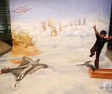 迪拜舉行街頭3D涂鴉藝術(shù)展 圖