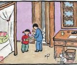 91歲老翁畫畫出書紀念60年愛情