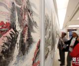 畫筆丹青迎國慶 組圖