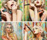 油畫與珠寶 彩繪的珠光寶氣（組圖）