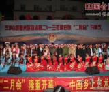 書畫家走進云南省怒江州蘭坪縣白族“二月會”(圖)