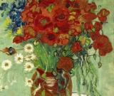 梵高《雛菊與罌粟花》6000萬美元為中國買家競得