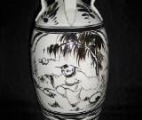 磁州窯白底黑花一度成為東方古瓷流行色