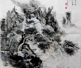 著名山水畫家陳先勇作品賞析