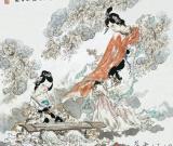 心神交融 羅屏先生古典人物畫(huà)佳作欣賞（組圖）