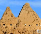 多國沙雕藝術家匯聚舟山雕筑“非洲之旅”