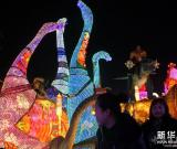 第21屆自貢國際恐龍燈會亮燈
