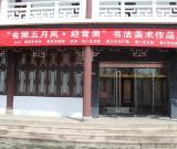 “金陵五月風(fēng).迎青奧“書法美術(shù)展在林散之紀(jì)念館開幕