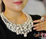 價值288萬“瀑布”珍珠鉆石項鏈亮相三亞