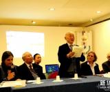 著名畫家黃永玉著作《從塞納河到翡冷翠》意大利語版發(fā)布會在意大利舉行 組圖