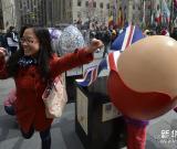 紐約舉行復(fù)活節(jié)彩蛋藝術(shù)展 圖