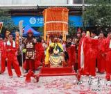 廣西恭城祭拜關(guān)公 紀(jì)念關(guān)羽誕辰1850周年