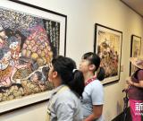 林智信鄉(xiāng)土版畫展臺北開展 圖