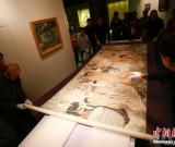 徐悲鴻代表作品《愚公移山》北京舉行開箱儀式