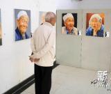 馮山云美術(shù)作品展在陜西延川開幕 圖