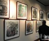 農(nóng)民畫家辦畫展 從草根變大師（組圖）