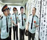 將軍書畫亮相烏魯木齊