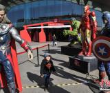 “超級英雄”集體亮相昆明街頭 組圖