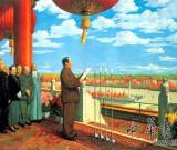 《開國(guó)大典》等“紅色記憶”油畫在河南展出