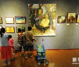 俄羅斯油畫展“添彩”哈洽會 圖