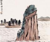 齊白石黃賓虹和潘天壽的山水畫的歷史線索研究