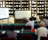 陳聯(lián)合為全國政協(xié)委員講授楹聯(lián)書法