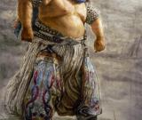 魂系草原——任繼革彩墨人物畫展在京開幕