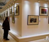 硒博會(huì)上的土家書(shū)法攝影展