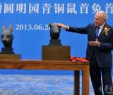 圓明園青銅鼠首兔首捐贈儀式在京舉行 圖