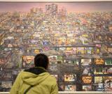 石家莊舉辦全國(guó)美展綜合材料繪畫作品展 圖